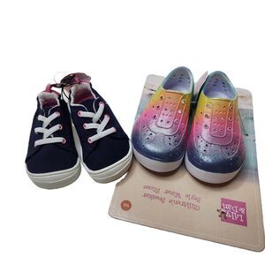 Toddler Girls Shoe Lot Size 6 | Slip-Ons & Summer Water Shoes